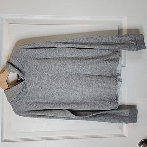 Daytrip Youth Long Sleeve Hooded Shirt Leopard Print Interior, Girls Size Small